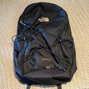 The North Face Backpack with Rose Gold Accents
